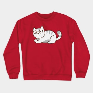 Smarty Cat Crewneck Sweatshirt